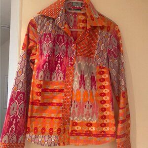 Etro Multicolor Patchwork Shirt